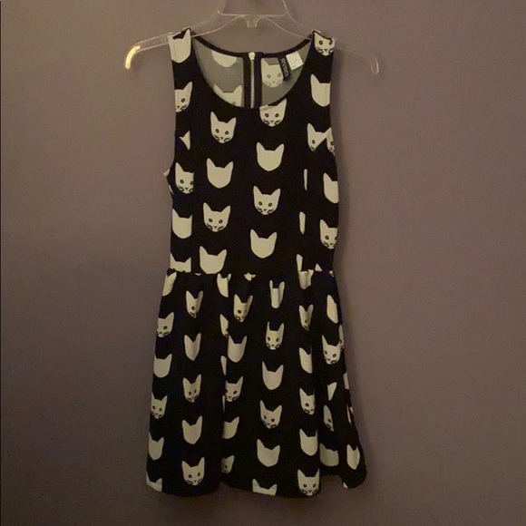 h&m cat dress